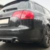 Rear Bumper lower diffuser addon with ribs / fins for Audi A4 B6 B7 - Image 5