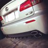 Aizmugurējā bampera apakšējā difuzora papildinājums ar ribām priekš Lexus IS-F Mk2 XE20 - Image 6