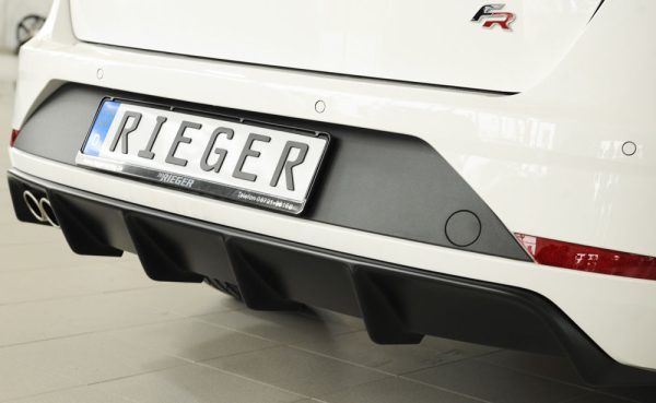 Rieger Rear bumper diffuser for Seat Leon FR (5F) without hitch ST / Station wagon - Image 4