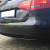 S-Line Style Aizmugurējā bampera difuzors priekš Audi A4 B8 2008-2011 - Image 2