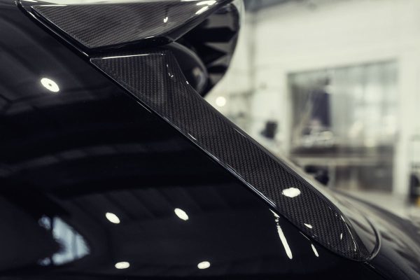 Speed S Carbon fibre rear window side sunblind sunshade for BENTLEY BENTAYGA - Image 7