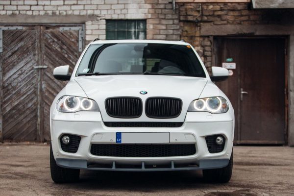 Sport Front Bumper Spoiler Lip for BMW X5 E70 2007-2014 M Sport - Image 3