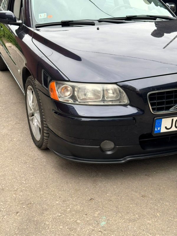 Sport Priekšējā bampera uzlika / spoileris / lūpa priekš Volvo S60 Mk1 2004-2009 - Image 4