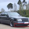 Sport Style Front Bumper Spoiler Lip for Mercedes E W124 SE