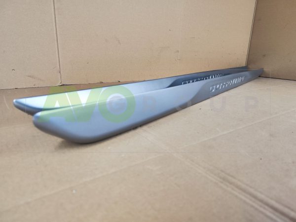 Sport design Cross Country Side skirts Extensions for V70 / XC70 2007-2016 Grey - Image 8