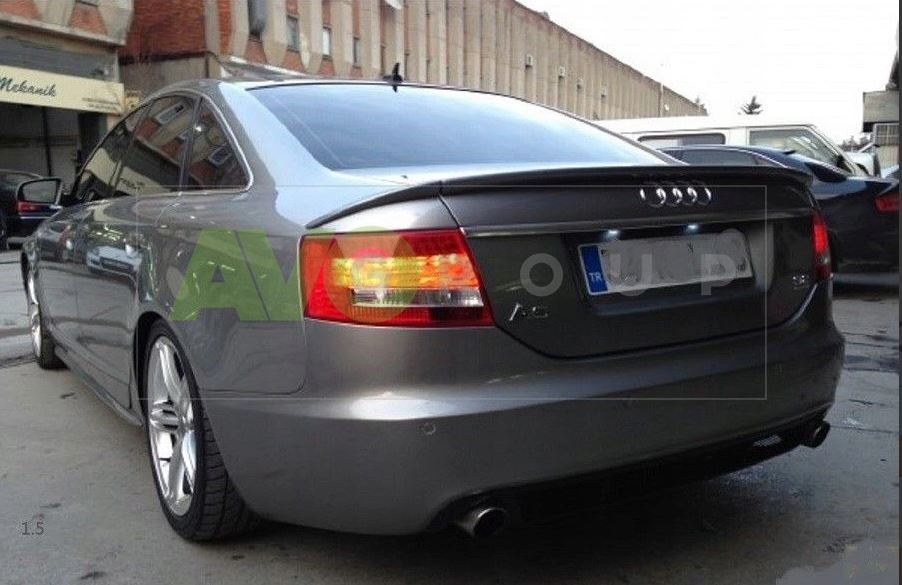 Trunk Boot Lid A Style Spoiler for AUDI A6 С6 2004-2011