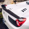 Carbon Aizmugurējais spoileris priekš for Ferrari 458 Spider