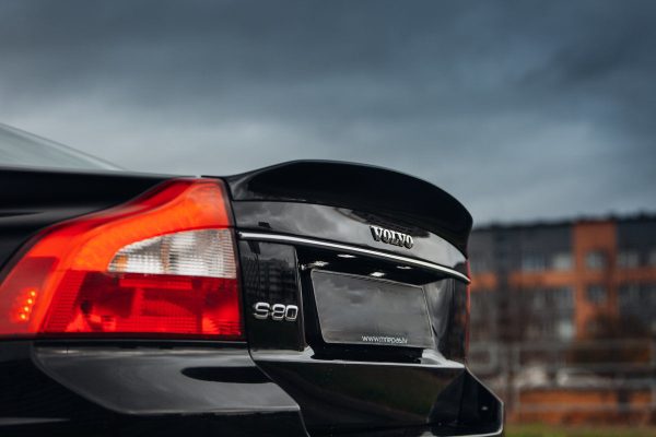 Aizmugurējais Ducktail spoileris priekš Volvo S80 MK2 2006-2016 - Image 3