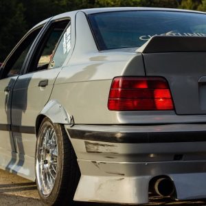 Trunk Boot Lid JDM Ducktail Spoiler for BMW 3 E36 1991-1999 Coupe