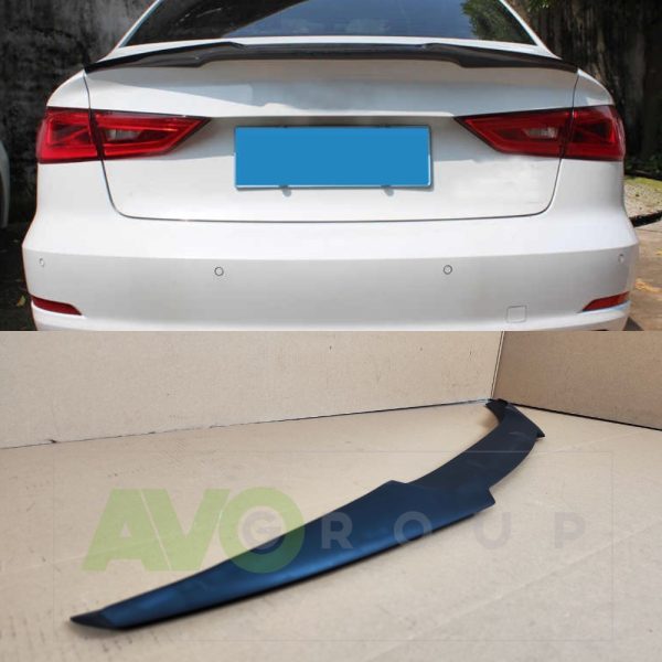 Trunk boot ducktail spoiler for AUDI A4 B9 2016-2024