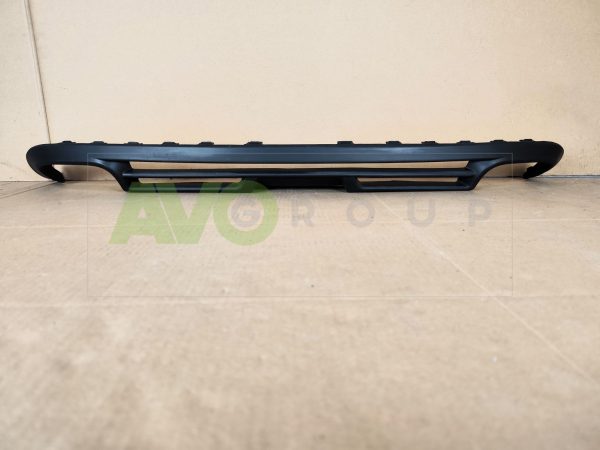 Twin Double Exhaust Rear Bumper Diffuser for Audi A4 B7 2004-2008 - Image 3
