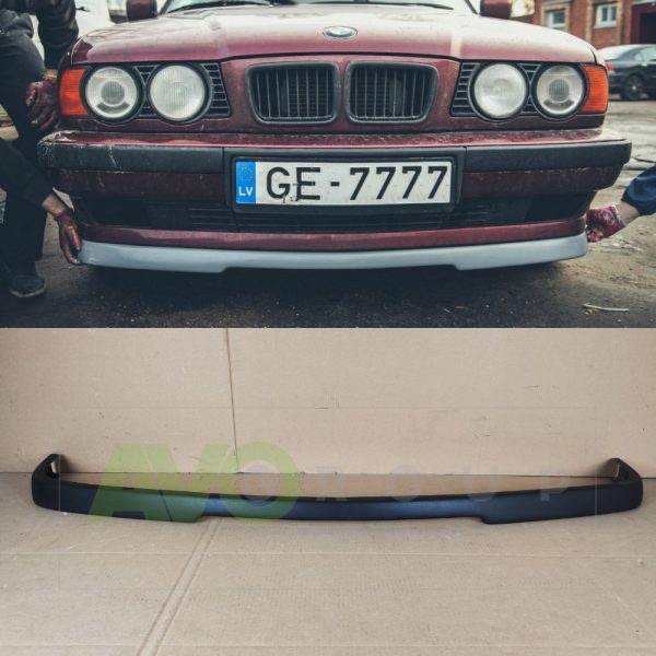 V8 Priekšējā bampera uzlika / spoileris / lūpa priekš BMW 5 E34 SE