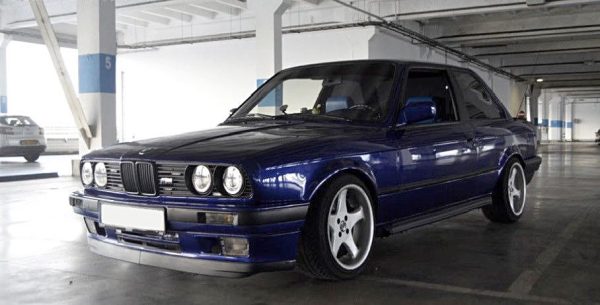 WIDE IS Style Front Bumper Spoiler Lip for BMW 3 E30 - Image 2