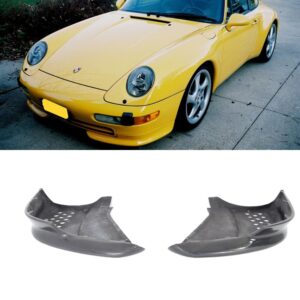 aero style fangs flaps spoiler for porsche 911 (993) 1994 1998