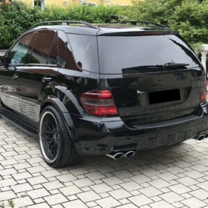 ang style wheel arches fender flares for mb ml w164 2005 2011 grp