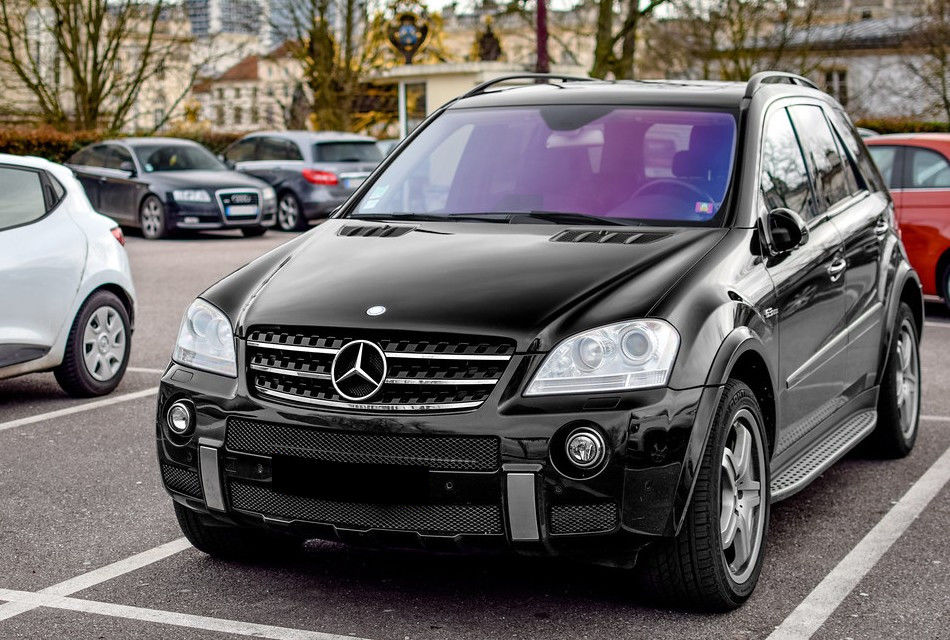 ang style wheel arches fender flares for mb ml w164 2005 2011 grp