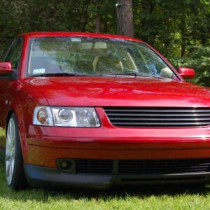 classic style front bumper elerons/ splitters for vw passat 5 b5 1996 2000