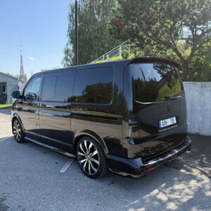 classic style rear bumper side splitters fins for vw t5 2003 2015