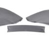clubsport rs style front bumper spoiler lip for porsche 911 (993) 1994 1998