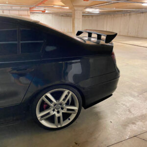 dtm style trunk boot lid spoiler for audi a4 b6 s4 saloon grp