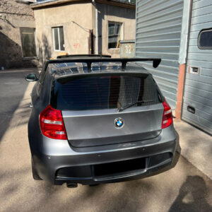 dtm style trunk boot lid spoiler for bmw 1 e81 e87 grp