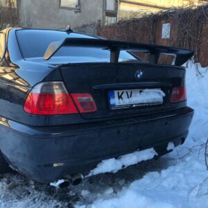 dtm style trunk boot lid spoiler for bmw 3 e46 coupe / cabrio grp