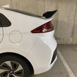dtm style trunk boot lid spoiler for hyundai ioniq