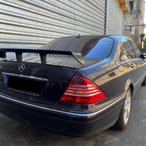 dtm style trunk boot lid spoiler for mercedes w220 grp