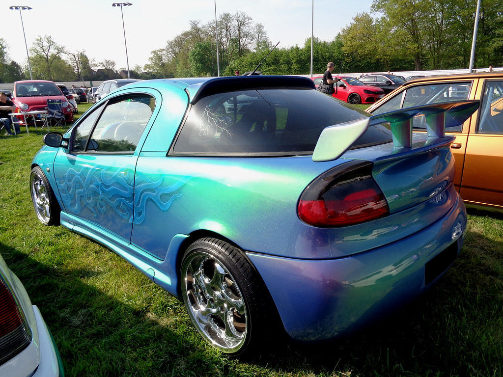 dtm style trunk boot lid spoiler for opel tigra a mk 1 1994 2001 grp