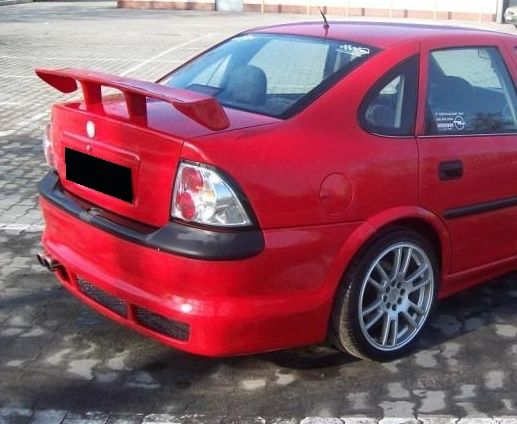 dtm style trunk boot lid spoiler for opel vectra b 1995 2002 sedan / hatchback