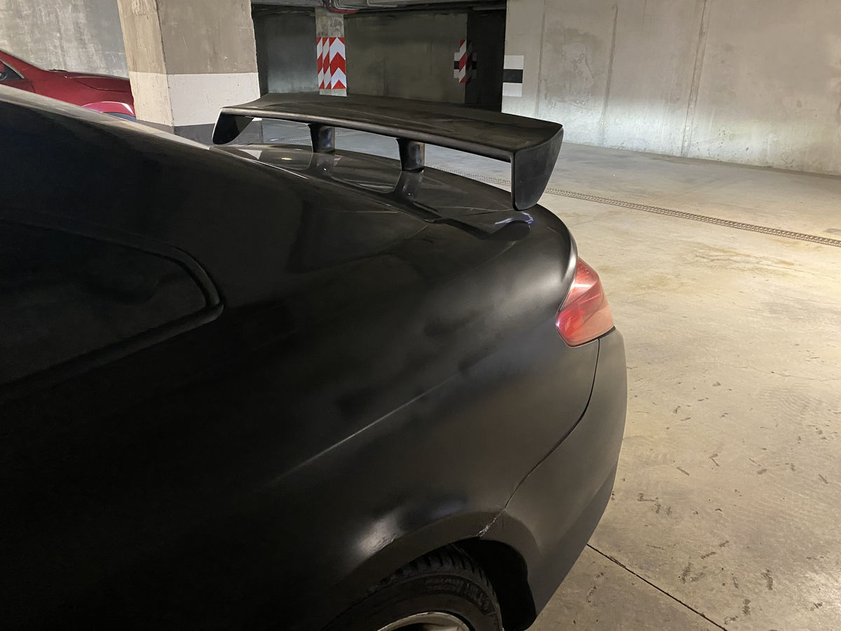 dtm style trunk boot lid spoiler for peugeot 407 sedan / coupe