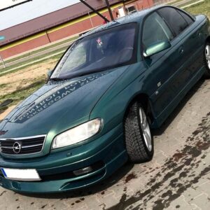 front bumper spoiler lip for opel / vauxhall omega b2 / c 1999 2003