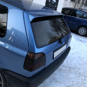 gti style roof boot lid spoiler for vw golf 3 hatchback