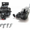 Smoked fog lights set with bracket for VW Golf 2 / Jetta MK2