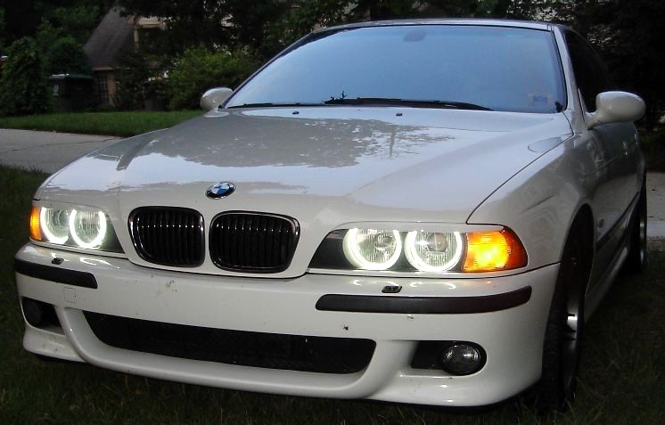 headlight eyelids for bmw 5 e39 1995 2004 grp
