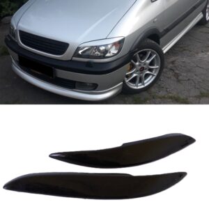headlight eyelids for opel / vauxhall zafira a 1999 2005 grp