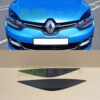 headlight eyelids for renault megane 3 2014 2016 abs gloss