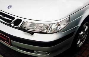 headlight eyelids for saab 9 5 1997 2001