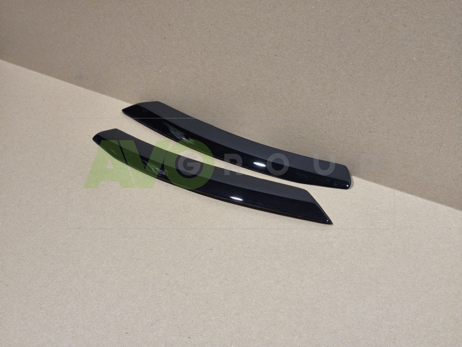 headlight eyelids for skoda rapid 2012 2019 v1 abs gloss