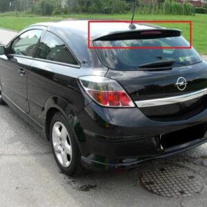 opc style roof boot lid spoiler for opel astra h gtc