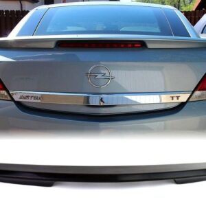 opc style trunk boot lid spoiler for opel / vauxhall astra h twin top