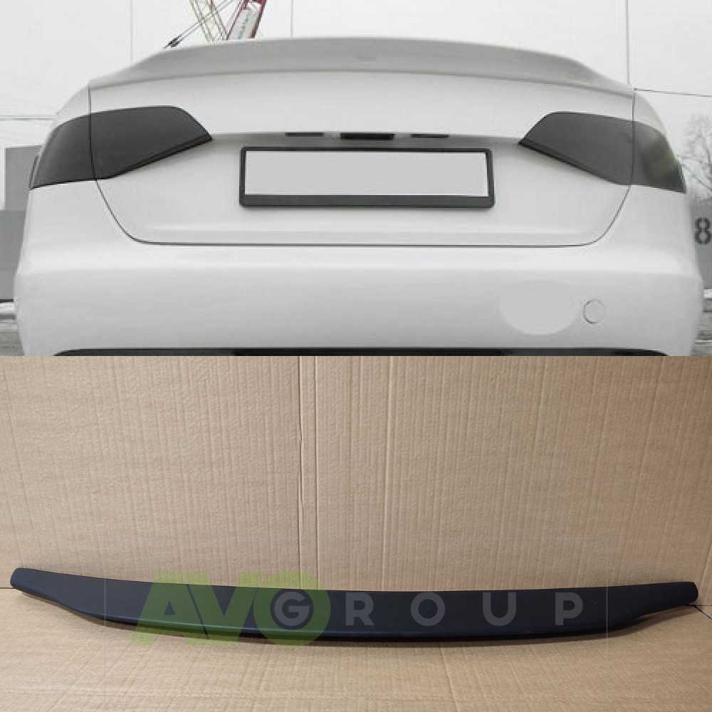 trunk boot lid spoiler for audi a4 b8 2008 2016