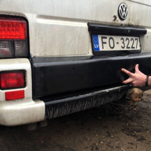 projktzwo style rear door lower addon / spoiler (1 door) for vw t4 90 03