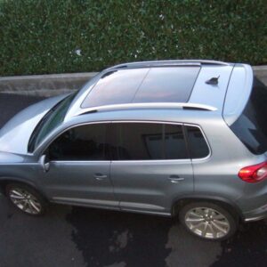 r line rear roof spoiler wing for vw tiguan mk1 5n 2007 2015