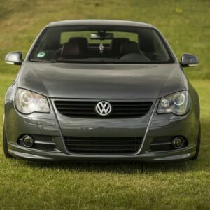 r style front bumper spoiler lip for vw eos 2006 2010 grp