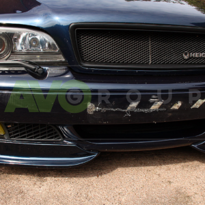 r style front grill / black mesh without emblem for volvo c70 / v70/ s70 mk1