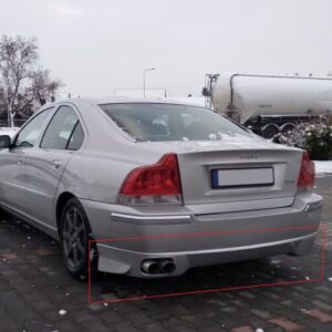 r style rear bumper diffuser for volvo s60 2004 2010 (lower part)