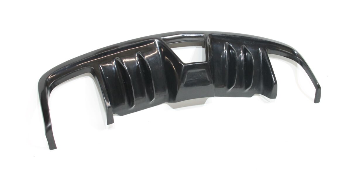 rear bumper diffuser for opel gt 2007 2009 grp