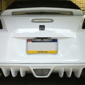 rear bumper diffuser for opel gt 2007 2009 grp