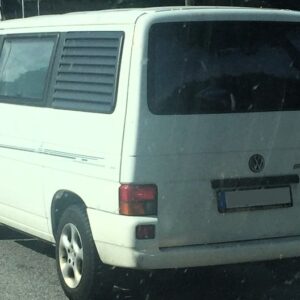 Rear side window cover set for VW T4 short wheel base